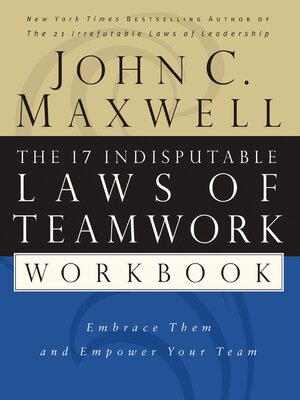 cover image of The 17 Indisputable Laws of Teamwork Workbook